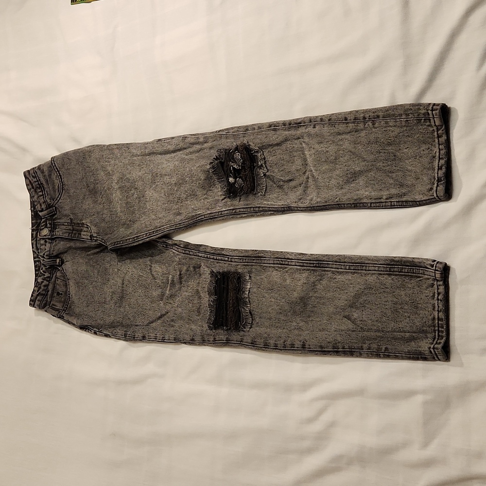 Thrills‎ jeans Thelma High Rise Classic Mom Jean Women's 26 black stonewash